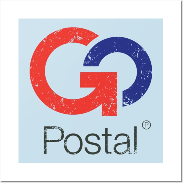 Go Postal Wall Art by sketchfiles